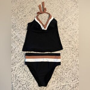 Tankini top and bottom